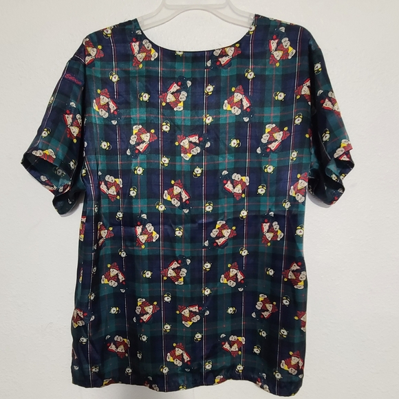 Vintage ESLEEP pajama set shorts sleep set jammies satin - Picture 4 of 12